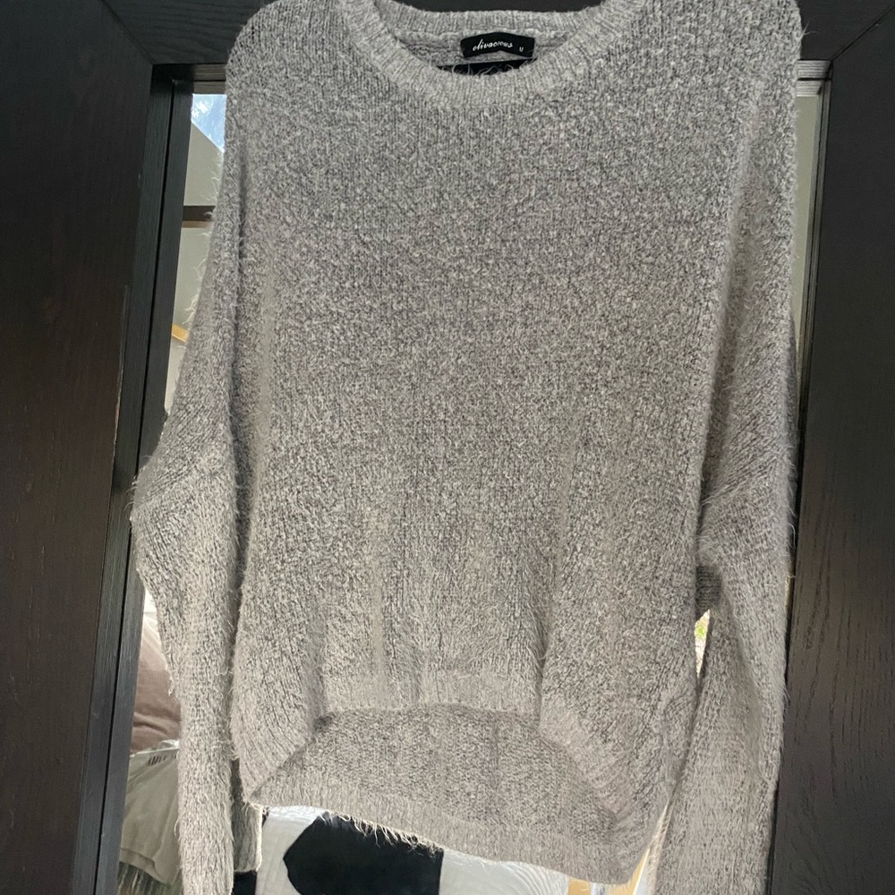 Fuzzy Slouchy Sweater
